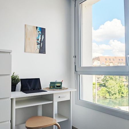 Apartmán Au 4 Le Long Du Canal Avec Parking Dijon Exteriér fotografie