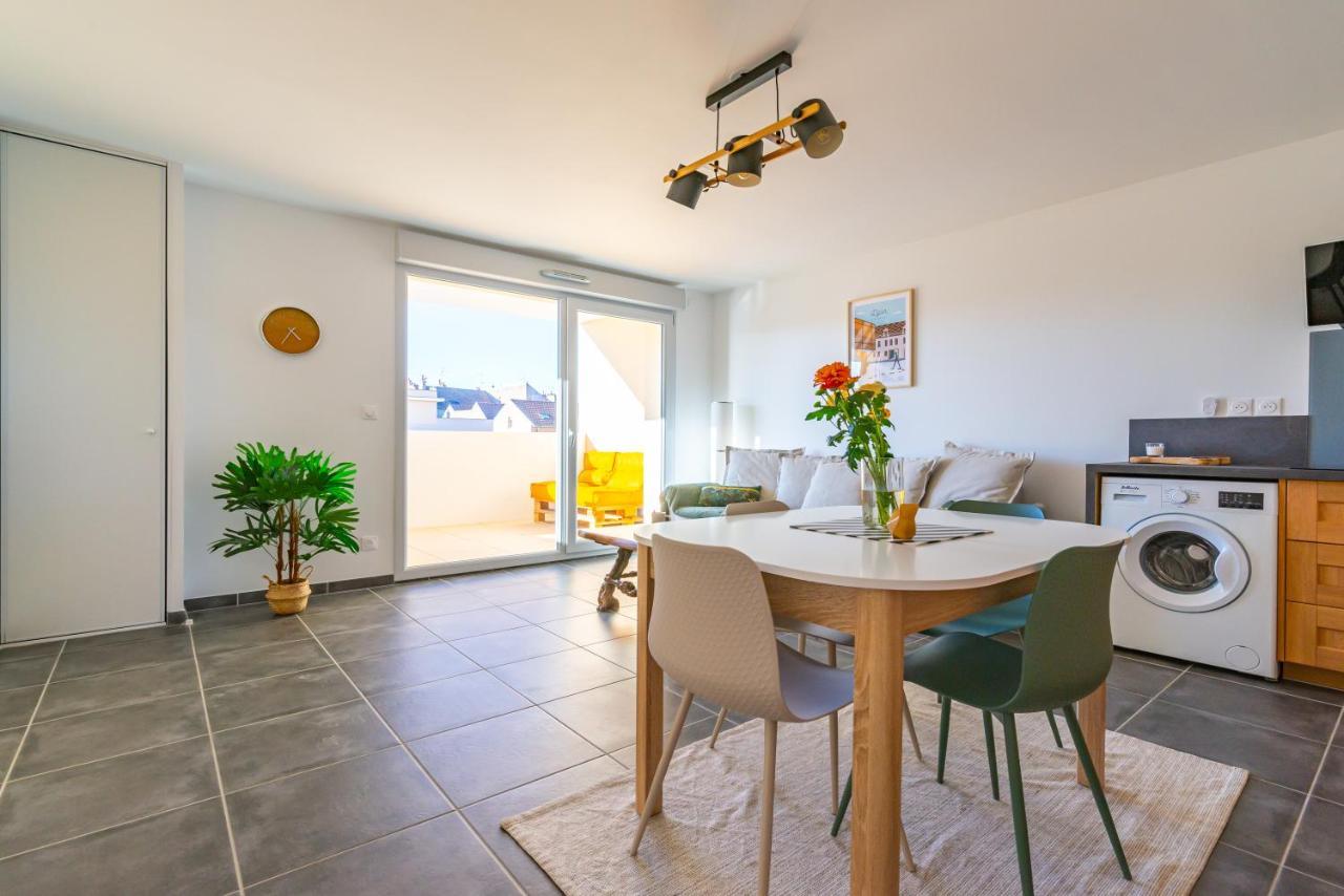 Apartmán Au 4 Le Long Du Canal Avec Parking Dijon Exteriér fotografie